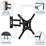 Mount-It! Full Motion Flat Screen TV and Monitors Wall Mount Bracket for 23" to 55" VESA Mount Screens (MI-4110)~#|#~sp163926911_sc7