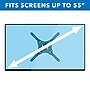 Mount-It! Full Motion Flat Screen TV and Monitors Wall Mount Bracket for 23" to 55" VESA Mount Screens (MI-4110)~#|#~sp163926913_sc7