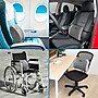 Mount-It! ErgoActive Lumbar Support Cushion with Straps, Breathable Mesh Cover, Gray (MI-1013)~#|#~sp163926973_sc7