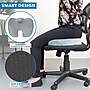 Mount-It! ErgoActive Cooling Gel Coccyx Seat Cushion, Gray (CL-1201)~#|#~sp163926977_sc7