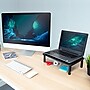 Mount-It! Adjustable Monitor Stand, Up to 32" Monitor, Gray, 2/Pack (MI-7364)~#|#~sp163927005_sc7