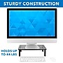 Mount-It! Adjustable Monitor Stand, Up to 32" Monitor, Gray, 2/Pack (MI-7364)~#|#~sp163927008_sc7