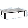 Mount-It! Adjustable Monitor Stand, Up to 32" Monitor, Gray, 2/Pack (MI-7364)~#|#~sp163927011_sc7