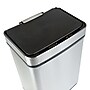 Honey-Can-Do Motion Sensor Steel Indoor Trash Can with Automatic Lid, 13.2 Gallon, Silver (TRS-08414)~#|#~sp164050471_sc7