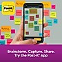 Post-it Super Sticky Notes Combo Pack, Assorted Sizes, Canary Collection, 90 Sheets/Pad, 12 Pads/Pack (4642-12SSCY)~#|#~sp164717513_sc7