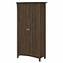 Bush Furniture Salinas 63" Tall Storage Cabinet with 4 Shelves, Ash Brown (SAS332ABR-03)~#|#~sp164751670_sc7