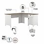 Bush Furniture Salinas 60" L-Shaped Desk, Shiplap Gray/Pure White (SAD160G2W-03)~#|#~sp164754545_sc7