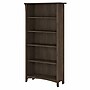 Bush Furniture Salinas 5-Shelf 63"H Bookcase, Ash Brown (SAB132ABR-03)~#|#~sp164754711_sc7