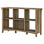 Bush Furniture Salinas 29.96" 6-Shelf Cube Organizer with Adjustable Shelves, Reclaimed Pine Laminate (SAB148RCP-03)~#|#~sp164755866_sc7