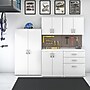 Bush Business Furniture Universal 62" 5-Piece Modular Storage Set with 11 Shelves, White (UNS003WH)~#|#~sp164811450_sc7