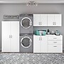 Bush Business Furniture Universal 62" 5-Piece Modular Storage Set with 11 Shelves, White (UNS003WH)~#|#~sp164811451_sc7