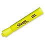 Sharpie Tank Highlighter, Chisel Tip, Fluorescent Yellow, 4/Pack (25164)~#|#~sp166100350_sc7