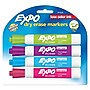 Expo Dry Erase Markers, Chisel Tip, Assorted, 4/Pack (81029)~#|#~sp166100378_sc7