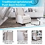 Flash Furniture Prescott Fabric Push Back Recliner, Cream (BOBS70021CREAM)~#|#~sp166197850_sc7