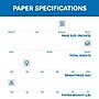 Hammermill Copy Plus 8.5" x 14" Copy Paper, 20 lbs., 92 Brightness, 5000 Sheets/Carton (105015)~#|#~sp167072245_sc7