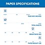 Hammermill Premium Laser Print 8.5" x 11" Multipurpose Paper, 32 lbs., 98 Brightness, 500 Sheets/Ream (104646)~#|#~sp167255220_sc7