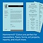 Hammermill Colors Multipurpose Paper, 20 lbs., 8.5" x 11", Blue, 500 Sheets/Ream (103309)~#|#~sp167255281_sc7