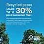 Hammermill Recycled Fore MP Colors Multipurpose Paper, 20 lbs., 8.5" x 11", Cream, 500 Sheets/Ream (HAM168030)~#|#~sp167257178_sc7