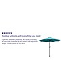 Flash Furniture 9' Patio Umbrella, Teal (GM402003TL)~#|#~sp167316772_sc7