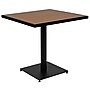 Flash Furniture Lark Indoor/Outdoor Patio Dining Table Set, Faux Teak, 5 Piece/Set (XUDG104560064)~#|#~sp167317429_sc7