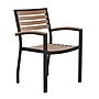 Flash Furniture Lark Indoor/Outdoor Patio Dining Table Set, Faux Teak, 5 Piece/Set (XUDG104560064)~#|#~sp167317430_sc7