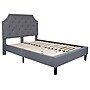 Flash Furniture Brighton Tufted Upholstered Platform Bed in Light Gray Fabric, Full (SLBK4FLG)~#|#~sp167319102_sc7
