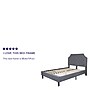 Flash Furniture Brighton Tufted Upholstered Platform Bed in Light Gray Fabric, Full (SLBK4FLG)~#|#~sp167319105_sc7