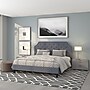 Flash Furniture Brighton Tufted Upholstered Platform Bed in Light Gray Fabric, King (SLBK4KLG)~#|#~sp167319386_sc7