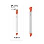 Logitech Crayon Digital Pencil for all iPads (2018 releases and later) with Apple Pencil technology, Intense Sorbet (914-000033)~#|#~sp167741375_sc7