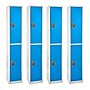 AdirOffice 72'' 2-Tier Blue Storage Locker, 4/Pack (629-202-BLU-4PK)~#|#~sp167806582_sc7