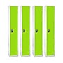 AdirOffice 72'' Single Tier Green Storage Locker, 4/Pack (629-201-GRN-4PK)~#|#~sp167806584_sc7