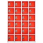AdirOffice 72'' 6-Tier Red Storage Locker, 4/Pack (629-206-RED-4PK)~#|#~sp167806586_sc7