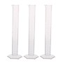Supertek Measuring Cylinder with Hexagonal Base, 1000ml, Clear Polypropylene, Pack of 3 (SKFCH1081510)~#|#~sp167909151_sc7