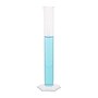 Supertek Measuring Cylinder with Hexagonal Base, 1000ml, Clear Polypropylene, Pack of 3 (SKFCH1081510)~#|#~sp167909152_sc7