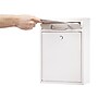 AdirOffice Wall-Mounted Steel Key Lock Drop Box Interoffice Mailbox, White (631-05-WHI)~#|#~sp167909474_sc7