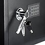 AdirOffice Black Steel Drop Bin Depository Safe With Digital Lock, 1.1 cu. ft. (670-200-BLK)~#|#~sp167909499_sc7