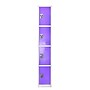 AdirOffice 72'' 4-Tier Purple Storage Locker (629-204-PUR)~#|#~sp167909606_sc7