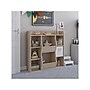 Ameriwood Tyler 40.8"H 9-Shelf Bookcase, Blonde Oak Particle Board (4865847COM)~#|#~sp168017983_sc7