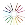 BIC Kids Ultra Washable Markers, Plastic Tube, Medium Bullet Tip, Assorted Colors, 20/Pack~#|#~sp168610255_sc7