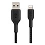 Belkin BoostCharge Lightning to USB-A Charging Cable, 6.6 ft., Black (BLKCAA002BT2MBK)~#|#~sp168610447_sc7