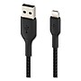 Belkin BoostCharge Lightning to USB-A Charging Cable, 6.6 ft., Black (BLKCAA002BT2MBK)~#|#~sp168610448_sc7