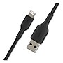 Belkin BoostCharge Lightning to USB-A Charging Cable, 6.6 ft., Black (BLKCAA002BT2MBK)~#|#~sp168610449_sc7