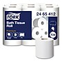 Tork Premium Poly-Pack Bath Tissue, Septic Safe, 2-Ply, White, 4.1" x 4", 400 Sheets/Roll, 12 Rolls/Pack, 4 Packs/Carton~#|#~sp168696444_sc7