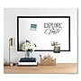 U Brands Magnetic Dry Erase Board with MDF Frame, 36 x 24, White Surface, Black Frame (UBR311U0001)~#|#~sp168697193_sc7
