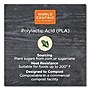 World Centric PLA Clear Cold Cup Lids, Dome Lid, Fits 9 oz to 24 oz Cups, 1,000/Carton~#|#~sp168697809_sc7