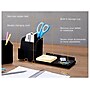 Bostitch Konnect Stackable Plastic Office Phone Stand, Black (KT2-BASEPHONE-BLK)~#|#~sp168851511_sc7