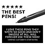 BIC Gel-ocity Quick Dry Retractable Gel Pen, Medium Point, 0.7 mm, Black Ink, 12/Pack (RGLCG11-BLK)~#|#~72C3CAEB-21D4-4C2B-A5D0E3A64505EE02_sc7