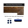 Excello Global Products Magnetic Dry-Erase Whiteboard, Rustic Wood Frame, 3' x 2' (EGP-HD-0077)~#|#~sp169025041_sc7
