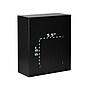 AdirOffice Steel Ultimate Locking Wall Mounted Drop Box Interoffice Mailbox, Medium, Black (631-05-BLK-PKG)~#|#~sp169025127_sc7