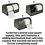Alpine Industries Side-by-Side Double Roll Toilet Tissue Dispenser, Gray, 2/Pack (452-GRY-2PK)~#|#~sp169103594_sc7